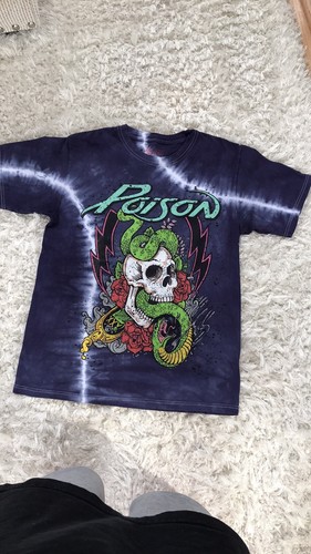Mens Poison Tie Dye Tshirt, Medium | eBay