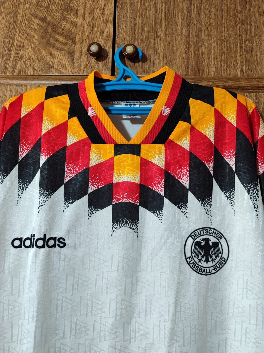 Germany Team Adidas Football Shirt Home 1994/1995/1996 Germany Team Adidas Football Shirt Home 1994/1995/1996