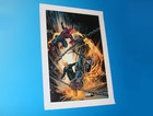 Amazing Spider-Man Ghost Rider Canvas Giclee Art De La Torre Marvel Artworks New — photo 2