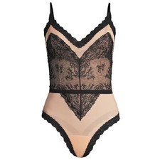 New tags hanky panky lace thong bodysuit size Large made in USA