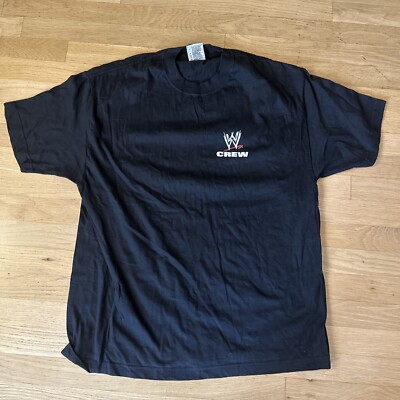 WWE 2002 Unforgiven Pay per View CREW XL Shirt World Wrestling Entertainment