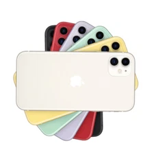 Apple iPhone 11 64GB Unlocked - Black, White, Yellow - Free Shipping!