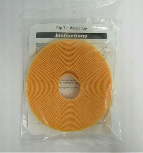 Rip-Tie Lite Wrap-strap W-15-PRL-Y Reusable Cable Organizer 3/8" x 15ft 41-2 - 第 3/3 張圖片