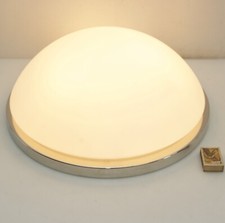 Glashütte Limburg Chrom Glas Plafoniere Ø 42cm Flushmount LED