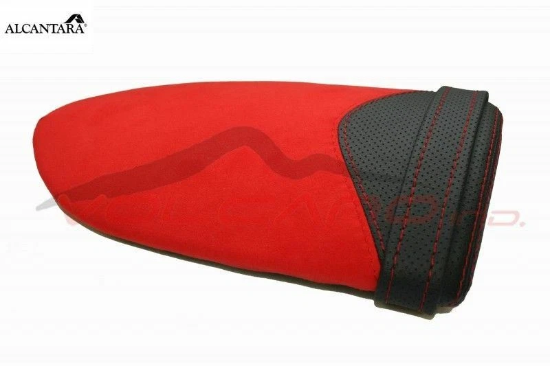 Cubierta de sillín MV Agusta F4 1999-2009 diseño Alcantara Volcano anti scivolo negra  Foto 3 de 3