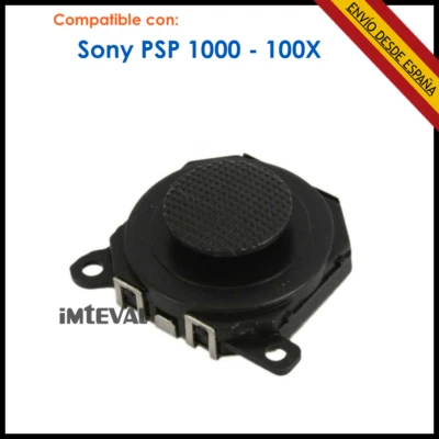 JOYSTICK ANALOGICO PARA PSP 1000 1004 COLOR NEGRO REPUESTO PORRITA STICK FAT
