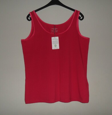 Gerry Weber Sommer-Top Gr.44, Satinpaspel, himbeerpink, 95% BW, neu + Etikett!