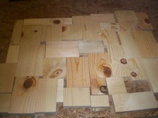 35 Piece Assorted Sized Wood Fall-offs, Hobbies, Crafts, 3/4" Thich, Mostly Pine