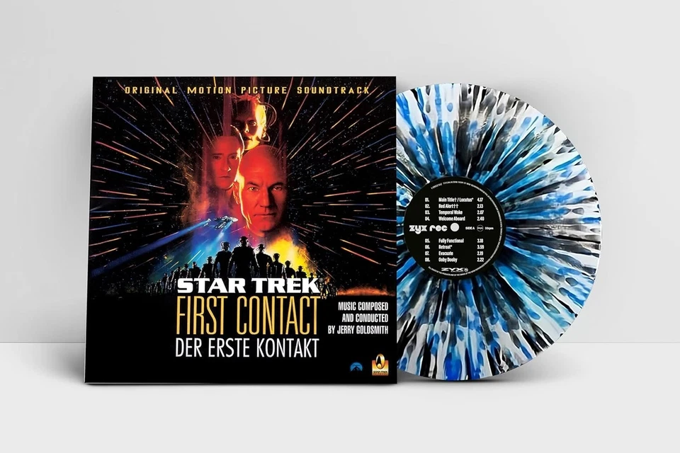 LP Star Trek First Contact / Der Erste Kontakt - Coloured Vinyl - Bild 2 von 2