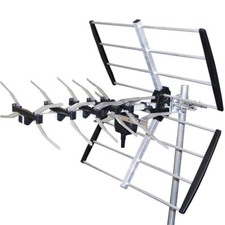 Image of 28 Element High Gain Digital TV Aerial UHF Wideband Outdoor Freeview HD Antenna