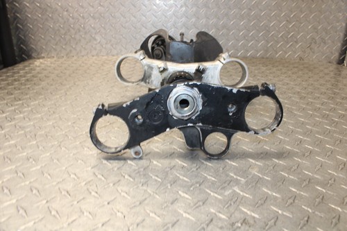 04 / 06 Yamaha R1 / YZF-R1 / YZFR1 Upper Lower Triple Tree Clamp Set OEM - Bild 8 von 24