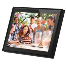 NEW Frameo 10.1" Smart WiFi Digital Photo Video Frame Black