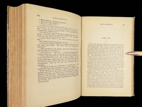 1886 Anna Karenina 1st by Leo Tolstoy | Feminism Romanov Russian Literature - Picture 20 of 24