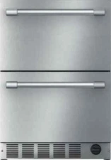 Thermador T24UR925DS 24 Inch Built-In Undercounter Double Drawer Refrigerator