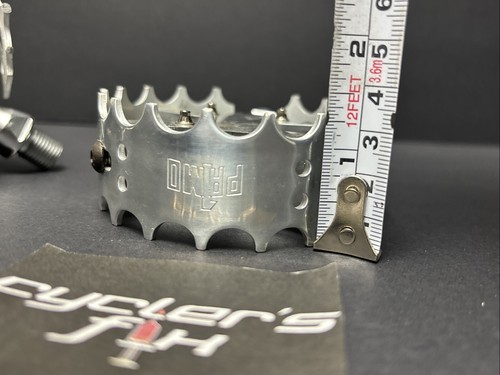 NOS Crushed Primo Mini Pro Sealed Beartrap 1/2" Alloy Pedal Set Bmx Fit: GT Haro - Bild 23 von 24