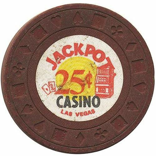 Jackpot Casino Las Vegas NV 25 Cent Chip 1973 eBay