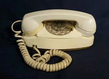 Bell System Western Electric Vintage Ivory Rotary Princess Phone 702BM READ 