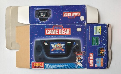 Sega Game Gear Box Color Portable Video Game System Box only No