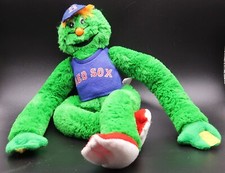 MLB Boston Red Sox Wally Green Monster Twins Enterprises Plush 16” Mascot Clingy