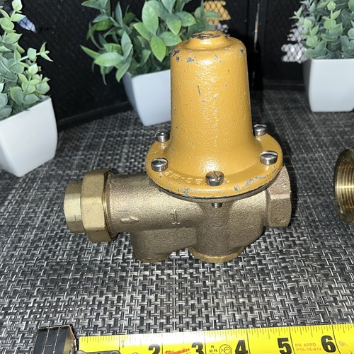 2 QTY! BULK- WATTS LF25AUB-Z3 VALVE 1" WATER PRESSURE REDUCING & M1 174A 1-1/4” - Picture 3 of 8