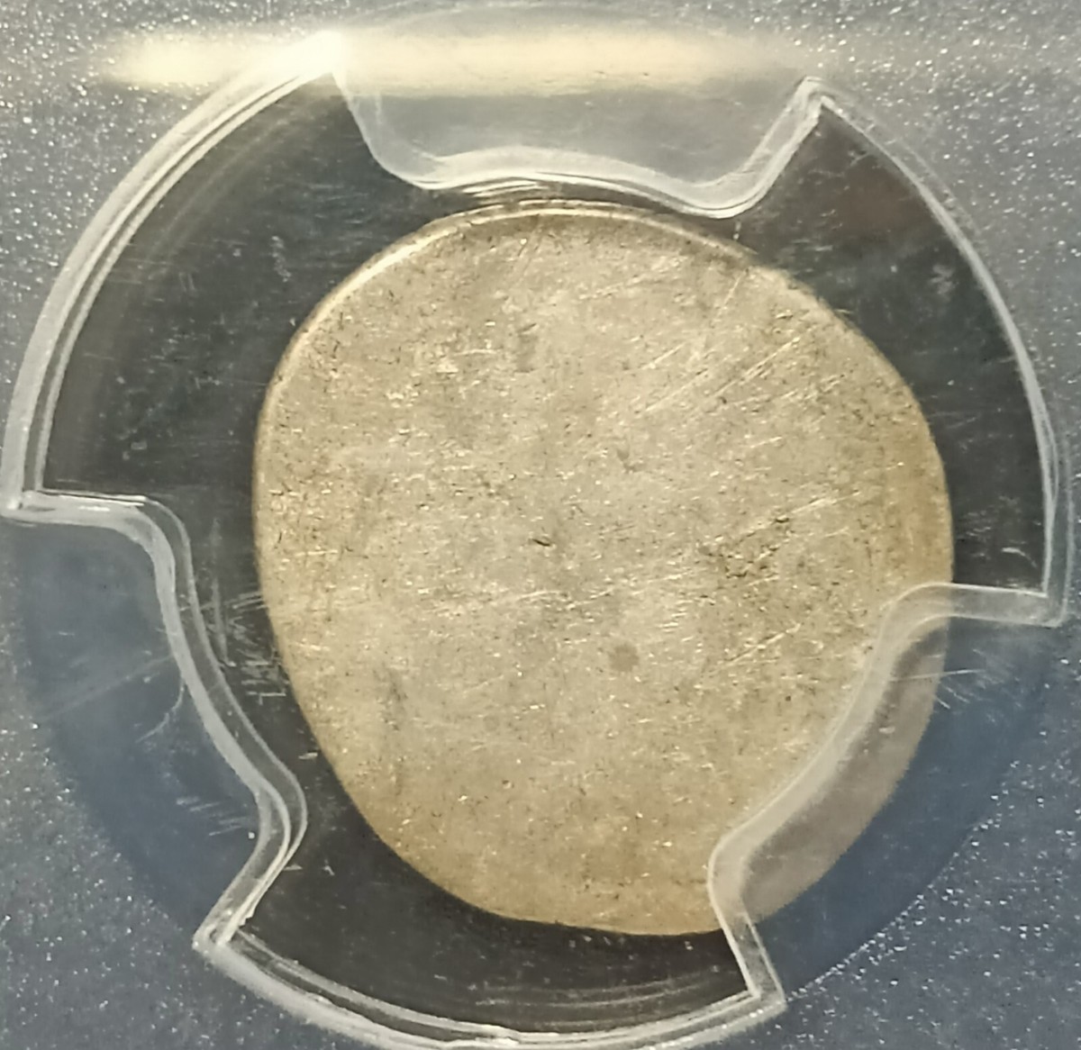 1847年 カンボジア 1/8 Tic 銀貨PCGS 認定　XF40 カンボジア ティカル銀貨 1847 アン・ドゥオン PCGS XF DETAIL