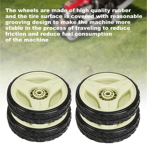Fits HONDA MOWER WHEELS NEW HRU196M1 K1 & HRU216M2 LAWNMOWERS DUAL BALL BEARING - Picture 2 of 15