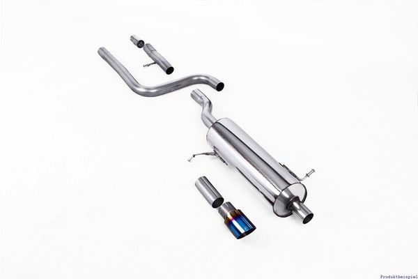 Milltek Auspuffanlage 60Mm Burnt Tit. GT-90 Ford Fiesta MK8 (Jhh) 1.0 Eco 155PS-image