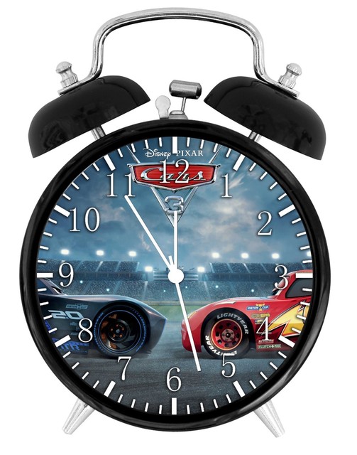 Disney Cars McQueen Alarm Desk Clock Home or Office Decor F35 Nice Gift