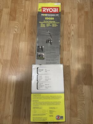 8 inch Ryobi Attachment Edger Trimmer RYEDG12 Expand-It Universal Straight Shaft