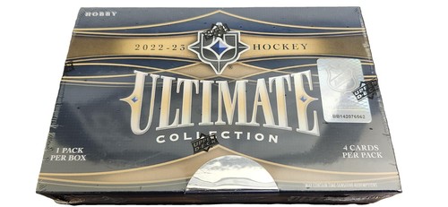 2022-23 Upper Deck Ultimate Collection Hockey Hobby Box (Factory Sealed) - Picture 10 of 10