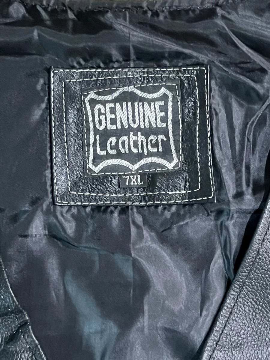 7xl leather vest cheap