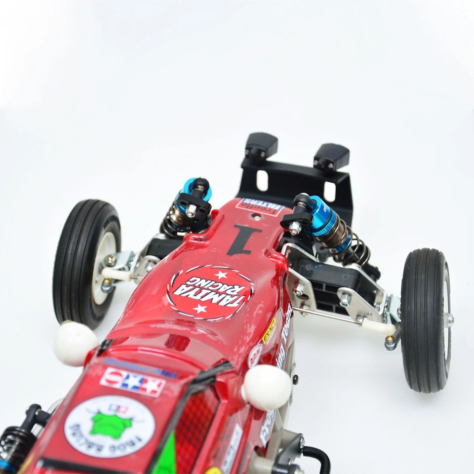 Torre de amortiguador/amortiguador de aceite de aluminio para chasis TAMIYA/ORV Frog/Subaru Brat Foto 4 de 4