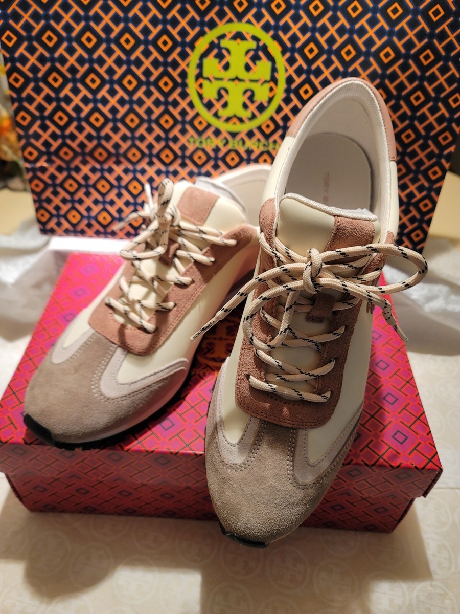新品Tory Burch Vintage Nylon Sneaker 5.5 Tory Burch Vintage Nylon Lightweight Training Sneaker Shoes