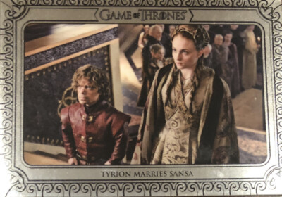 Game Of Thrones Inflexions Silver #40 - Tyrion Marries Sansa 13/75