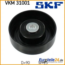 Idler/guide pulley, V-ribbed belt SKF VKM31001