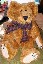 SALE   BOYDS BEARS   **NEW  **MOHAIR **CARTER M. BEARINGTON**  10 INCHES