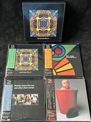 Barclay James Harvest complete SHM-CD set in mini-LP sleeves + storage box - NEW