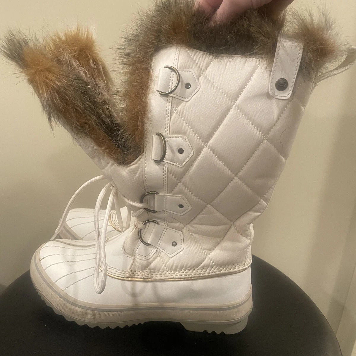 Highlander faux fur clearance boots