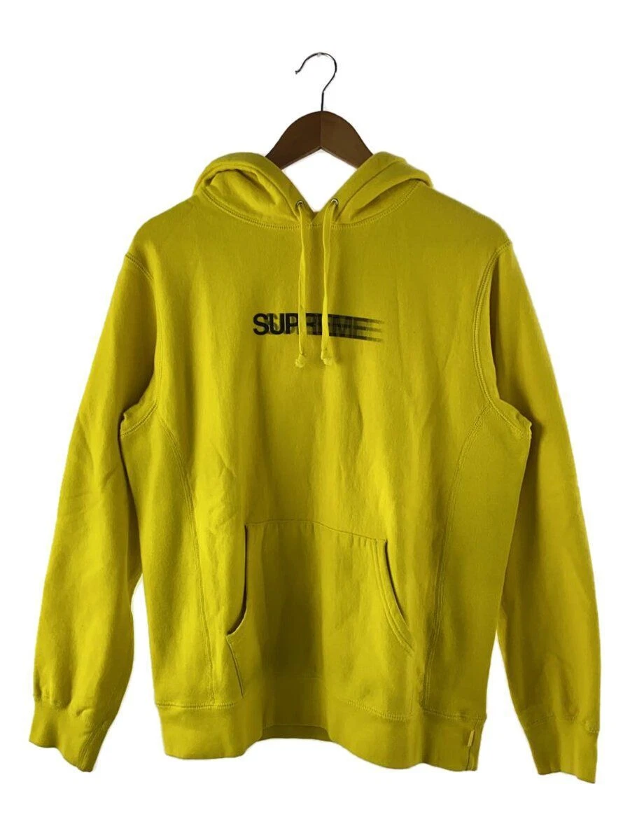 Sweat à capuche Supreme M coton imprimé jaune occasion