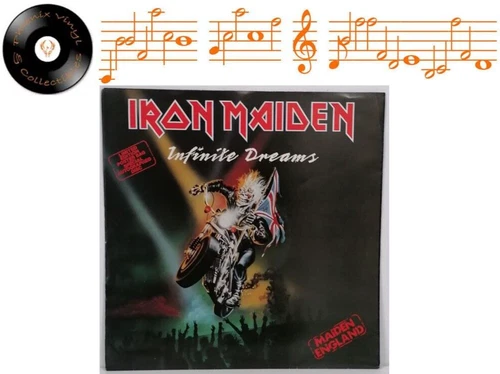 Iron Maiden Infinite Dreams 12" Single Limited Edition Poster Bag - EX