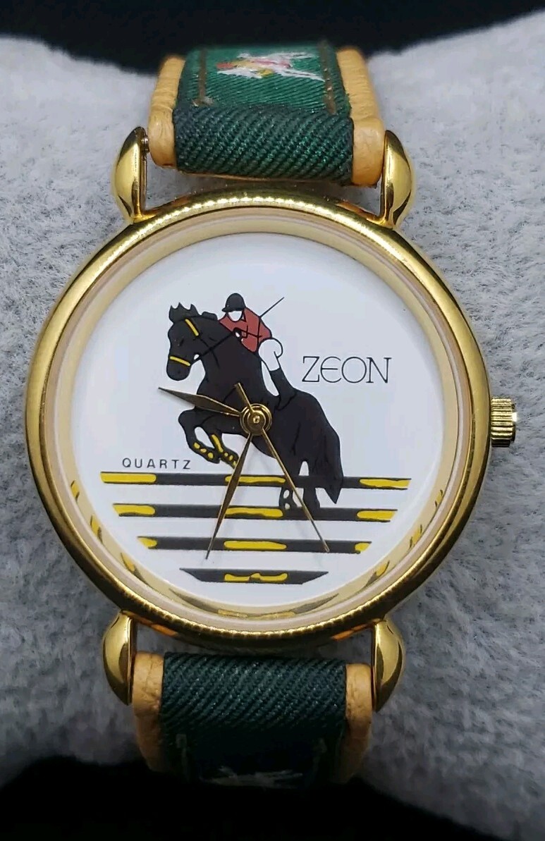 Zeon Watch Hickstead 1988/89 Horse Racing Official Timekeepers Needs Service | eBay Zeon Watch Hickstead 1988/89 Horse Racing Official Timekeepers Needs Service | eBay