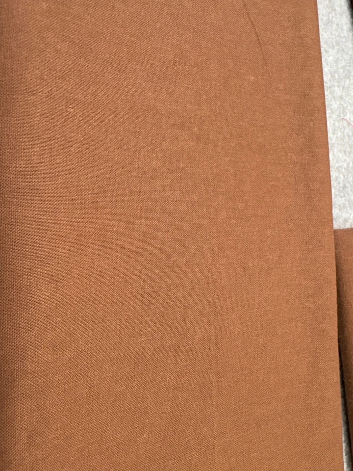 Brown Broadcloth Fabric 2 Pcs 34x22 + 28x28" for Sewing Quilting & Crafts - Image 2 of 3