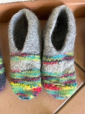 handgeferigte Woll-Filzsocken Gr.33/34