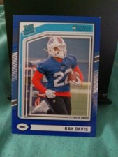 2024 Panini Donruss - Rated Rookie Ray Davis #316 (RC)