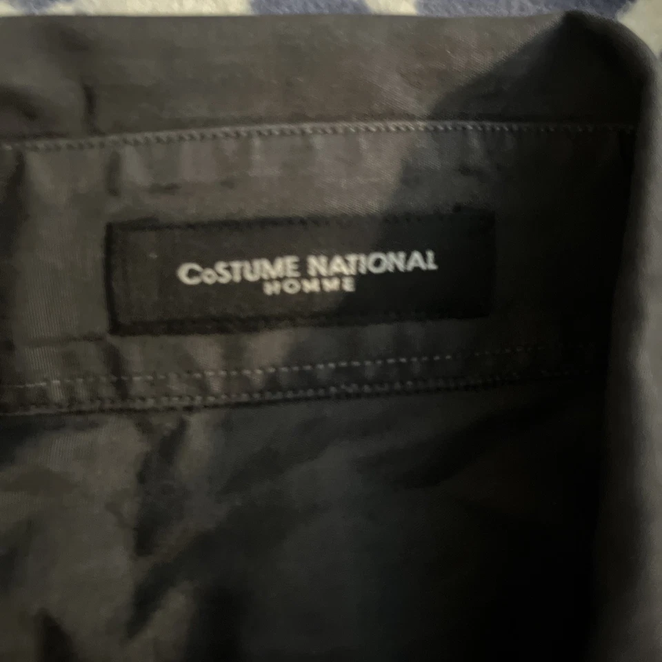 Disfraz Nacional Hombre Camisa Abrigo Abotonado, Talla 15.5 39 Foto 4 de 4