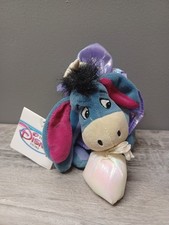 Disney Winnie the Pooh Sugar Plum Fairy Eeyore Plush 7" Mini Bean Bag NWT NEW