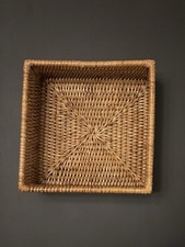 Sturdy Woven Storage Basket 8  X 2.5  