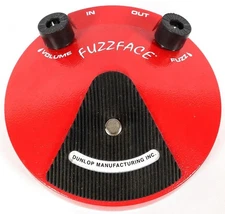 Dunlop Fuzz Face JDF2 Red Electric Guitar Germanium NTE158 Fuzz Effect Pedal