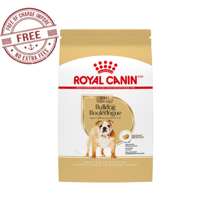 BIG SALE! Royal Canin Breed Health Nutrition Bulldog Adult Dry Dog Food, 30 lbs