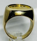 14K Gold Pinky Ring with 1854 $1 Gold Coin  11.698 Grams Size 4.5 Hallmarked — photo 7